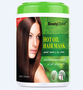 OEM Beauty Global Honig Knoblauch Aloe Vera Mandel Argan Heißes Öl Nähren Haar behandlung Deep Penetrate Haar faser Haarmaske - Product Image 5