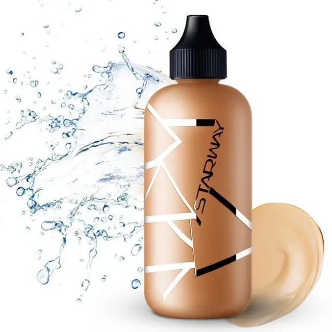 Private label wholesale water based face makeup foundation oil control waterproof liquid foundation