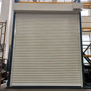 Exterior Automatic Steel Factory Light Weight Perforated Roller Shutters