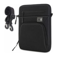 Housse de tablette personnalisée avec logo, imperméable, antichoc, protectrice, 12,9 13 pouces, sac bandoulière avec sangle d'épaule pour iPad