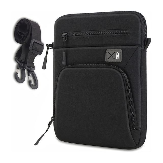 Custom Logo Waterproof Shockproof Protective 12.9 13 Inch Tablet Sleeve Crossbody Bag with Shoulder Strap for iPad