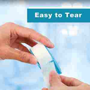 Cinta médica LotFancy, 12 rollos de 1 pulgada x 10 yardas, cintas de papel quirúrgico, cinta de primeros auxilios para heridas, 2 dispensadores incluidos - Product Image 3