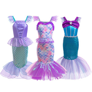 Robe <span class=keywords><strong>Elsa</strong></span> pour enfants Costume <span class=keywords><strong>Reine</strong></span> <span class=keywords><strong>des</strong></span> <span class=keywords><strong>neiges</strong></span> 2 Blanche Neige Sirène <span class=keywords><strong>Anna</strong></span> Raiponce Princesse Robe Halloween TV & Movie Costumes pour filles - Product Image 6