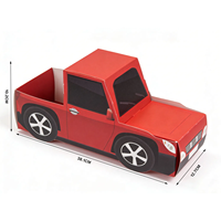 Boîte d'emballage en carton en forme de petite voiture pour aliments, snacks, poulet frit, hamburgers - Vente en gros