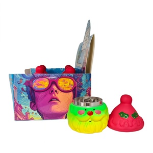 Christmas Metal Tobacco <b>Herb</b> <b>Grinder</b> Santa Claus Metal Teeth Spice Crusher - Product Image 6