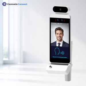 Professional Industrial Alcohol Testing Machine Facial Recognition Access Control Attendance Reset Option for Self Tests - Product Image 1