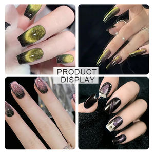 LaissNail Ice Cat Eye Gel 4 Warna UV Gel Polish Non-Toksik Vegan Ramah Lingkungan LED/UV Cure untuk Penggunaan DIY & Profesional - Product Image 6