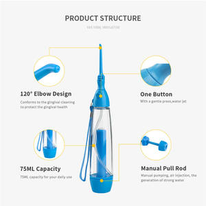 Produttore come visto in tv 2021 2022 di buona qualità igiene orale cordless water flosser Flosser portatile dentale - Product Image 3