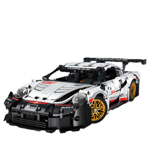 Compatibile con Blocchi di Costruzione in Plastica ABS, Giocattolo Educativo per Ragazzi, Modello di Auto Sportiva da Assemblare, 14 Anni, Transfrontaliero - Product Image 5