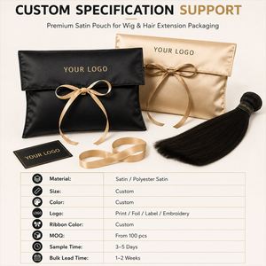 Boîte cadeau en satin avec coutures de qualité supérieure, enveloppe pour bijoux, avec autocollants découpés pour une identité de marque personnalisée - Product Image 4