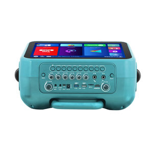 带13.3英寸触摸屏的DM-D4卡拉ok机，2位歌手具有充满活力的显示屏和室内室外使用的强大声音 - Product Image 3