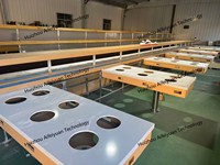 Robot de livraison alimentaire sur rail, chariot de service intelligent sur rail aérien pour restaurants de hot pot et de sushis, personnalisable OEM