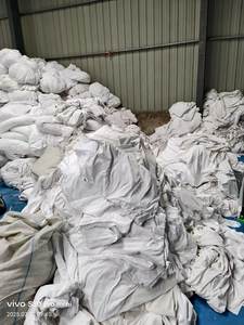 दूसरा हाथ मिम्बा सफेद बिस्तर की चादरें काले थोक में प्रयुक्त कपास की सफाई शीटिंग रैग्स - Product Image 5