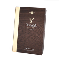 Cajas de Papel Rígido Personalizadas con Cierre Magnético para Botellas de Vino y Whisky, Diseño de Cajón Deslizable, Grabado en Cuatro Colores, Marca Personalizada