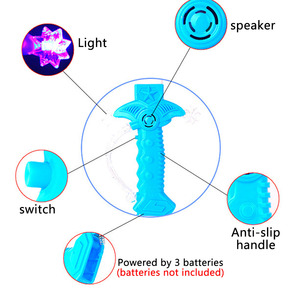 Épée LED en plastique activée par le mouvement, lumineuse, pour les festivals - Product Image 2