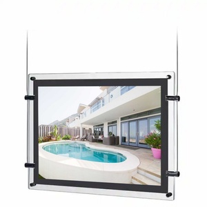 High Quality Crystal Led <b>Light</b> <b>Box</b> Acrylic Panel Backlit LED <b>Lights</b> Durable Water Resistant CE RoHS Certified <b>Advertising</b> - Product Image 1