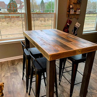 Ensemble de table et chaises de restaurant moderne en bois pour café, restaurant commercial, fast-food, et espace de restauration rapide Ron Group