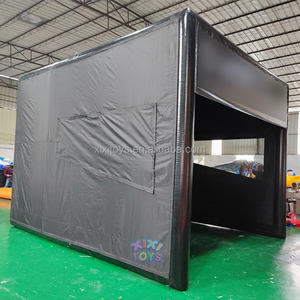 Jaula de golf inflable portátil para golpear el campo de golf, tienda de entrenamiento simulada de práctica de golf inflable con pantalla de impacto de alta calidad - Product Image 2