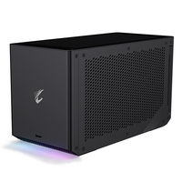 Carte graphique de jeu GIGABYTE AORUS RTX 3090 GAMING BOX avec système de refroidissement liquide tout-en-un XTREME WATERFORCE 24G d'occasion