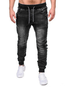 Pantalones Vaqueros Deportivos Casuales para Hombre, Talla Grande, Cintura Media Recta, Diseño Personalizado NZK-P1, Gran Venta - Product Image 2