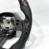Volante de Fibra de Carbono Premium para Mejora del Interior del Automóvil, para GAC Trumpchi Shadow Leopard Attitude