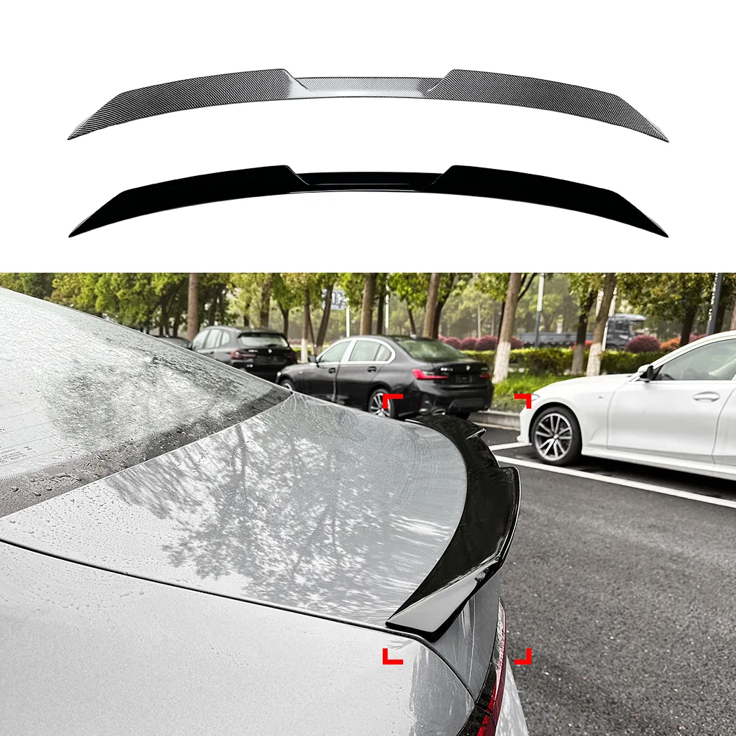 OEM Glossy Black Car Rear Wing Spoiler For BMW 5-Series M Performance G60 2024+