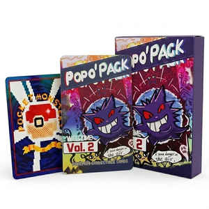 <span class=keywords><strong>Carte</strong></span> DM dessinée à la main, personnalisée, thème Anime, pour décoration d'anniversaire, cadeau, vente en gros, <span class=keywords><strong>Carte</strong></span> Pokémon, <span class=keywords><strong>Carte</strong></span> de jeu de société, Cartes Elfes Bébés - Product Image 1