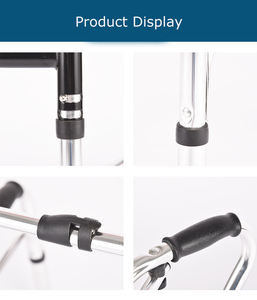 Marcheur orthopédique <span class=keywords><strong>pliant</strong></span> léger d'équipement de réadaptation médicale de santé d'adulte doublement incurvé - Product Image 6