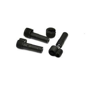 Conector invisible 2 en 1 Disiwei, clip telescópico deslizante de plástico negro para soporte de estantes de muebles y gabinetes - Product Image 4