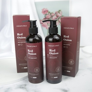 Juego de champú y acondicionador para el cabello, anticaspa y Control de aceite, cebolla roja, Herbal, marca privada - Product Image 2