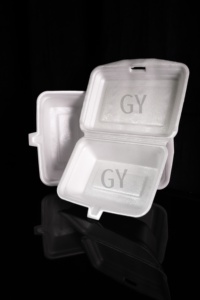 Caja de Comida Desechable de Espuma, Contenedores de Alimentos de Espuma, Caja de Tres Compartimentos, Caja Rectangular, Caja de Desayuno, Caja de Comida Rápida - Product Image 6