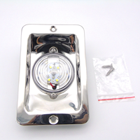 Feu arrière marin FOYO en gros 12VDC - LED rectangulaire 2,2W blanc froid, accessoire de navigation