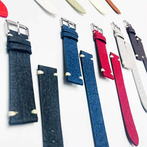 Correas de Reloj Veganas de Fibra de Hoja de Piña PINATEX de 20mm 21mm 22mm con Hebilla de Acero Inoxidable para Smartwatch 8 7 6 5 - Product Image 6