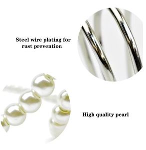 Elegante Botellero Colgante con Diseño de Collar de Perlas, Decoración de Escritorio para el Hogar, Soporte de Exhibición para Mueble de Bar, Regalos y Decoración de Mesa - Product Image 5