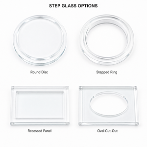 Disque en verre optique personnalisé à haute transmission, fenêtre ronde pour instruments optiques - Product Image 5