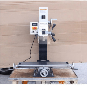 Mini máquina de taladrar y fresar 220V 600W, herramienta multifuncional de sobremesa para trabajar metales - Product Image 3
