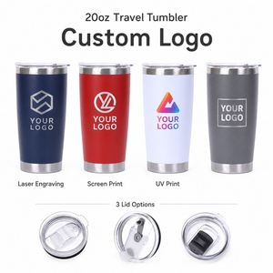 Vaso Térmico de Viaje de 20 Oz al por Mayor, con Logotipo Personalizado, de Acero Inoxidable, para Bebidas Frías y Calientes - Product Image 2