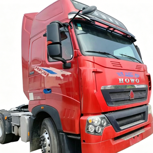 Camion lourd d'occasion fiable <span class=keywords><strong>SINOTRUK</strong></span> HOWO <span class=keywords><strong>T7H</strong></span> <span class=keywords><strong>540</strong></span> 6x4 Euro 5 Diesel avec direction à gauche pour le transport de conteneurs - Product Image 1
