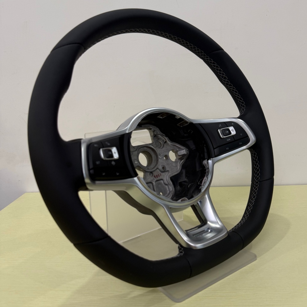 Real Leather Steering Wheel (Volkswagen Fitment), photo 4