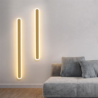 Haute qualité chaud froid blanc Led longue applique murale pour la maison chambre salon coin escalier couloir