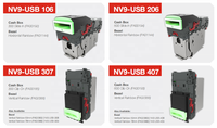 Accepteur de billets Nv9 USB+ avec reconnaissance de billets et empileur, pour borne de paiement libre-service ITL Nv9