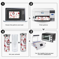 Gobelet à sublimation à double paroi en acier inoxydable de 20 oz, intérieur en plastique, extérieur en acier inoxydable, avec trou pré-percé, fabriqué en usine d'origine
