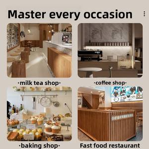 Delantales de lona personalizados a prueba de agua y aceite HUAN TE con logotipo personalizado Servicio OEM para cafés Chefs Restaurantes Bares Unisex - Product Image 6