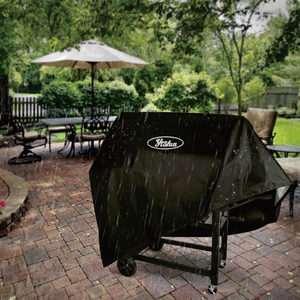 600D Fabric UV Coating Outdoor BBQ <b>Accessories</b> Stove Protector Barbecue Cover Custom - Product Image 2