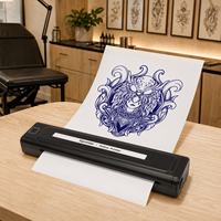 Xprinter K82 2026 Nuevo Diseño, Copiadora de Transferencia de Tatuajes A4, Portátil y Delgada, Conexión a Todos los Dispositivos para Trabajadores Profesionales de Tatuajes