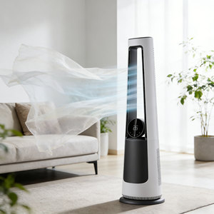 Ventilatore Purificatore d'Aria Oscillante Senza Pale a 70 Gradi con Filtro H13 e Timer 12 Ore per Casa e Ufficio, Produttore Certificato BSCI - Product Image 2