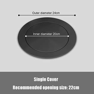 Leasylife ที่คลุมถังขยะในตัวสำหรับเคาน์เตอร์ด้านบนบาร์ห้องครัวในตัวฝาปิดถังขยะ - Product Image 6