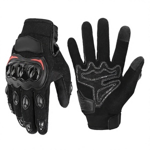 Guantes de Motociclismo de Carreras, Protección Completa para los Dedos, Protección Contra Impactos en los Nudillos, Antideslizantes, para Uso en Invierno - Product Image 1