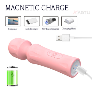 Venta caliente de silicona Cuerpo Femenino clítoris masajeador vibrador fuerte potente de mano Japón Av sexo varita masajeador - Product Image 3