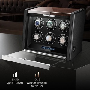 Caja Fuerte para Relojes M&Q con Pantalla Táctil LCD y Huella Dactilar, Motor Silencioso Antimagnético para Relojes <span class=keywords><strong>Automáticos</strong></span>, Regalo para Coleccionistas - Product Image 6